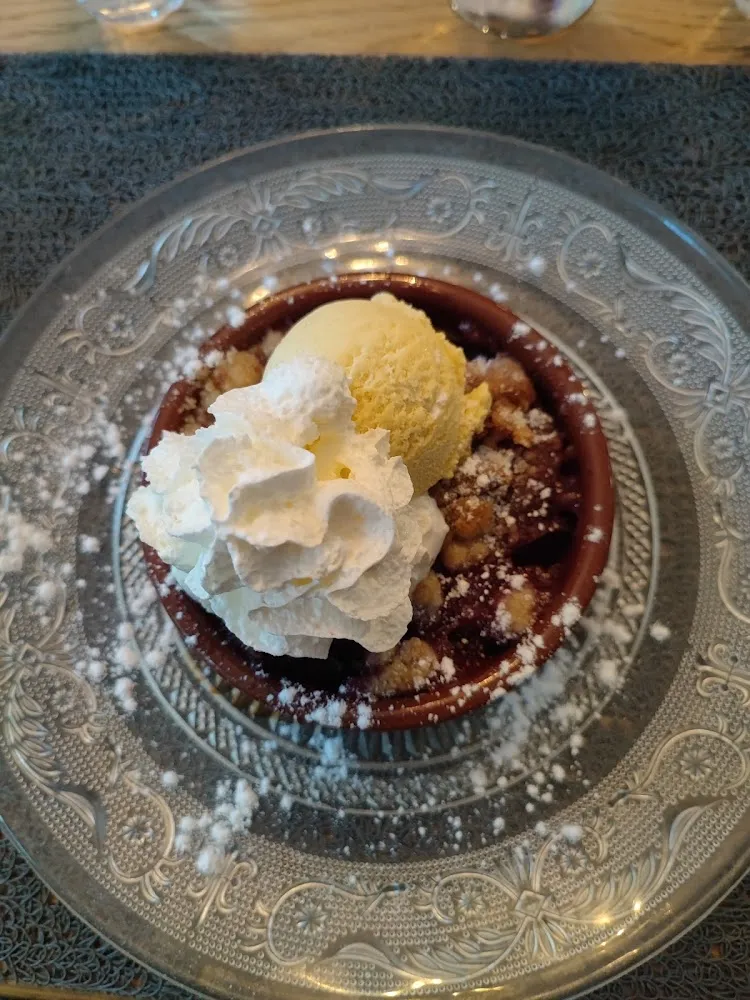 Crumble Pomme Fruits Rouges